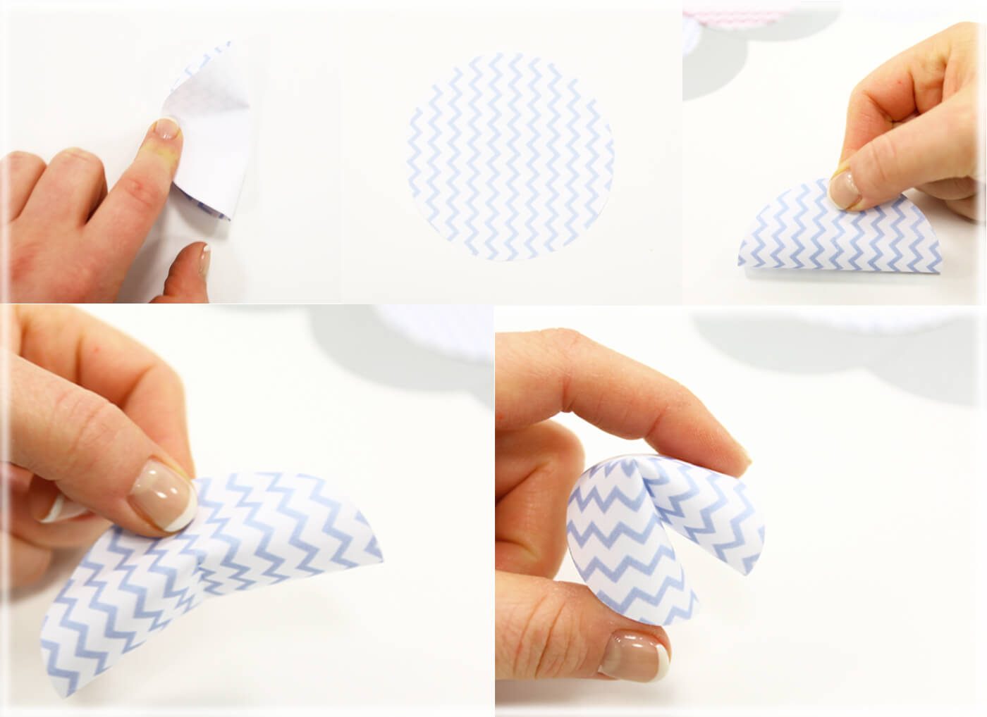 Glückskekse aus Papier