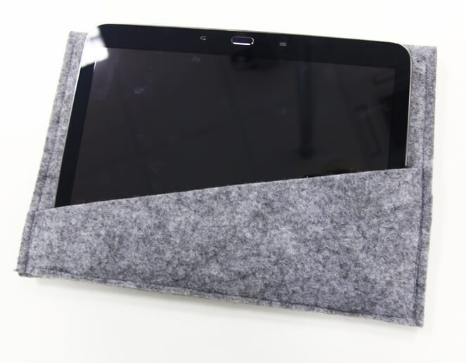 Laptop Tasche Tablet Hulle Aus Filz Nahen Ganz Einfache Filzhulle
